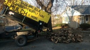 Oak firewood delivery