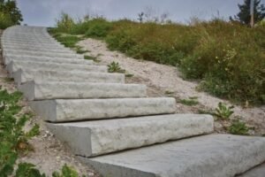 Oversized Landscape Steps