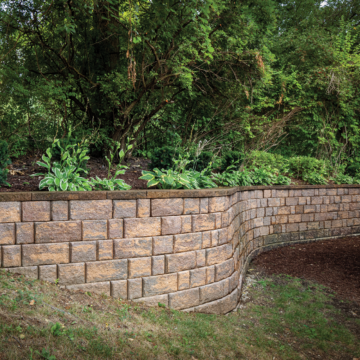 Diamond Pro Stone Cut Retaining Wall