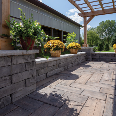 Barn Plank Landscape Tile