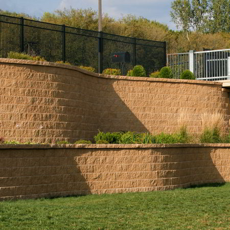 Classic 8 Retaining Wall