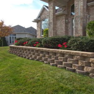 Cottage Stone Retaining Wall