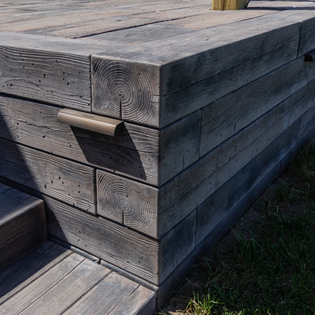 Barn Plank Garden Wall