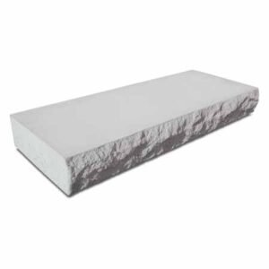 1 Sided Chiseled Step Indiana Limestone